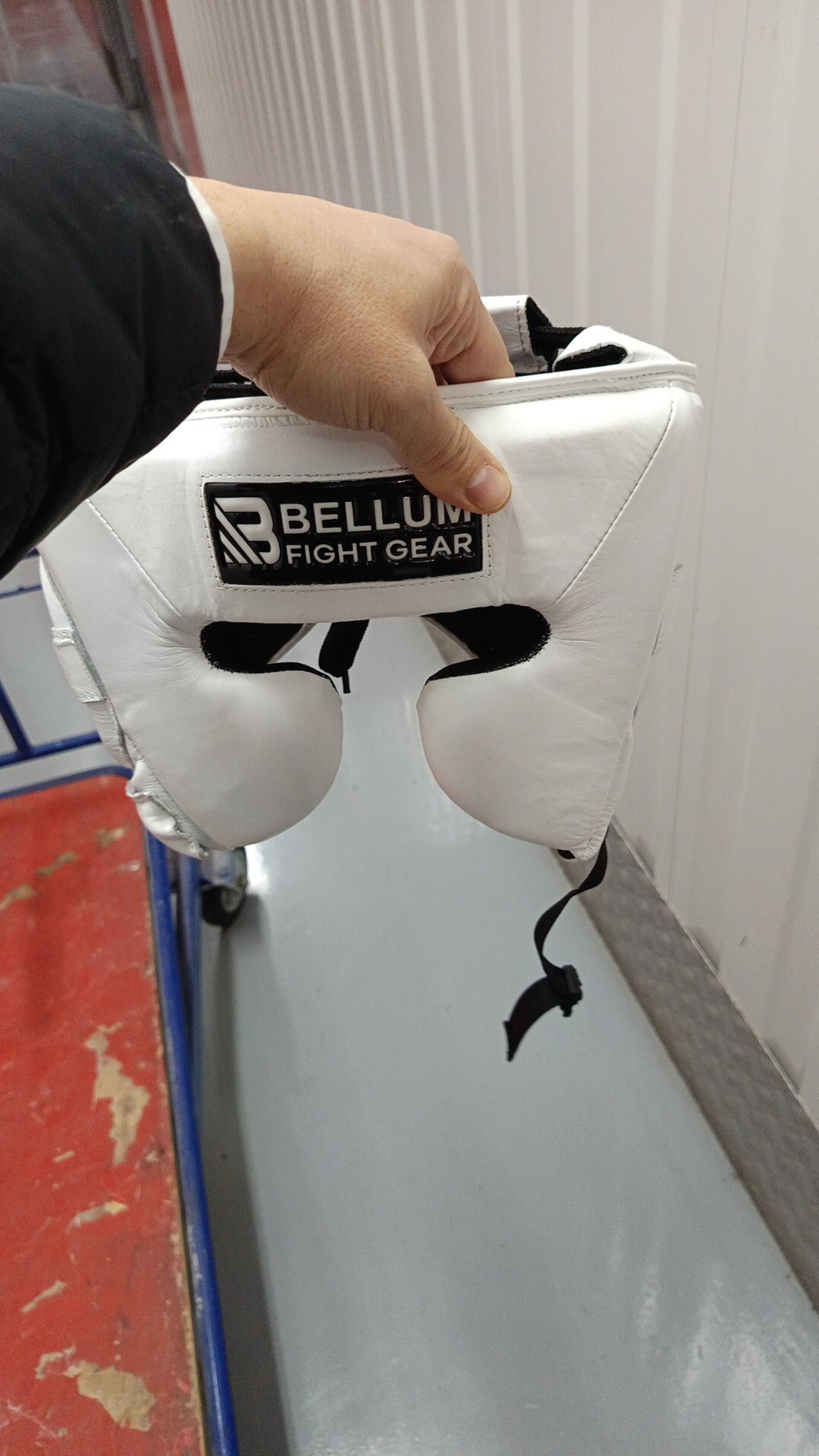 Casco piel talla S/M blanco - 1